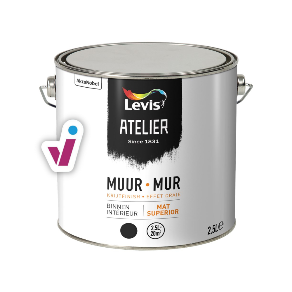 Levis Atelier Mur Intérieur Effect Craie