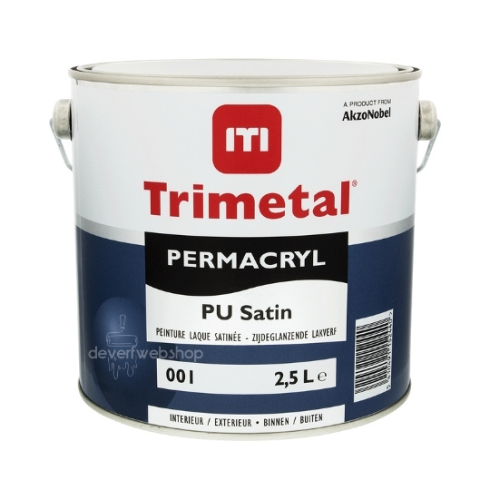 Trimetal Permacryl PU Satin - Teinte