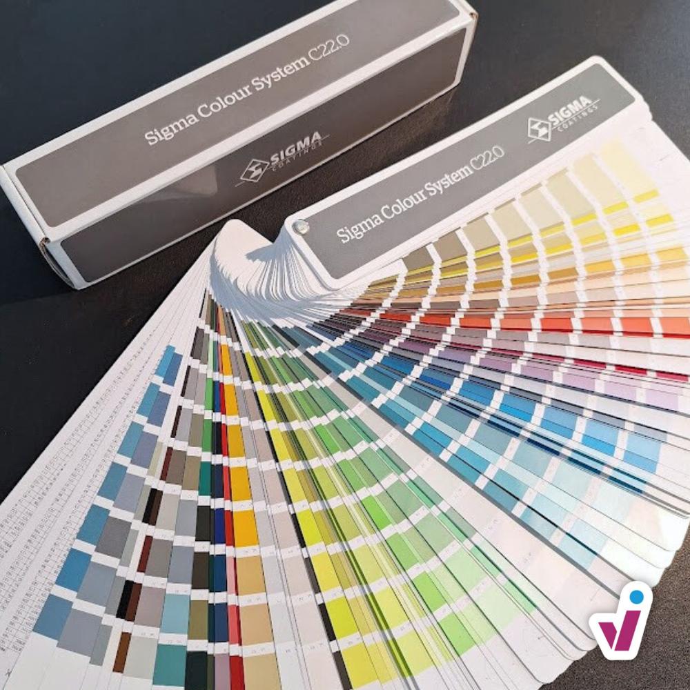 Sigma Colour System C22.0 NCS + RAL kleurenwaaier (met doosje)