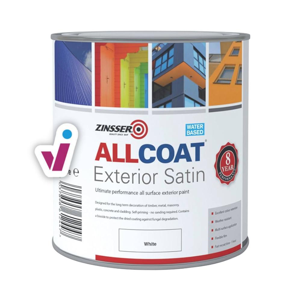 Zinsser Allcoat Exterior Satin