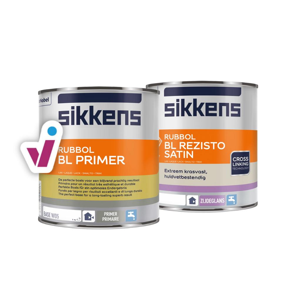 BUNDLE: Sikkens Rubbol BL Primer + Rubbol BL Rezisto Satin
