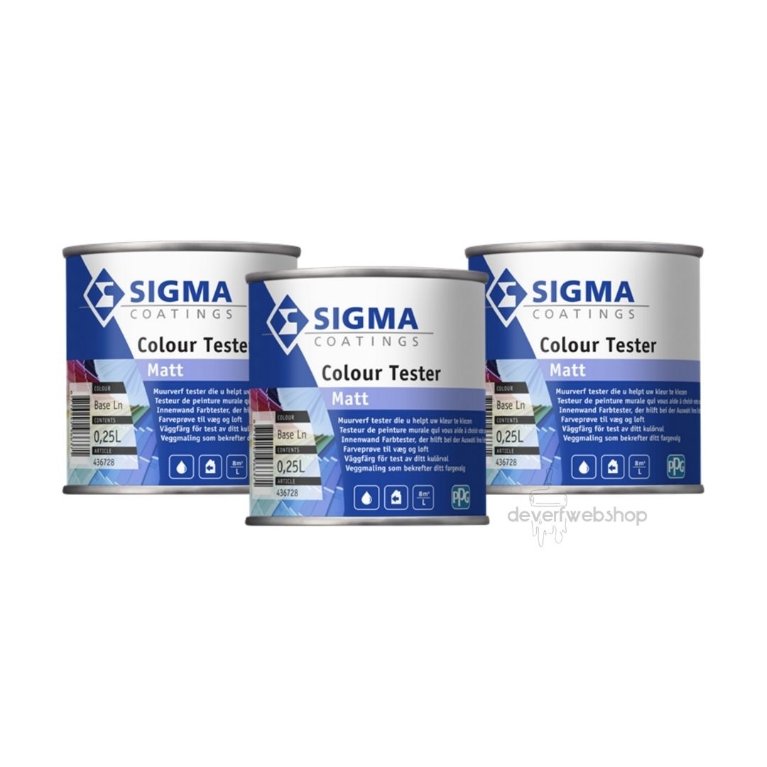 Sigma Colour Tester Pack - Living Room