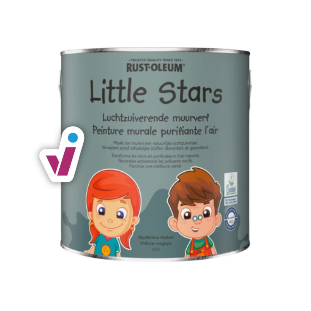 Little Stars Peinture murale purifiante l'air