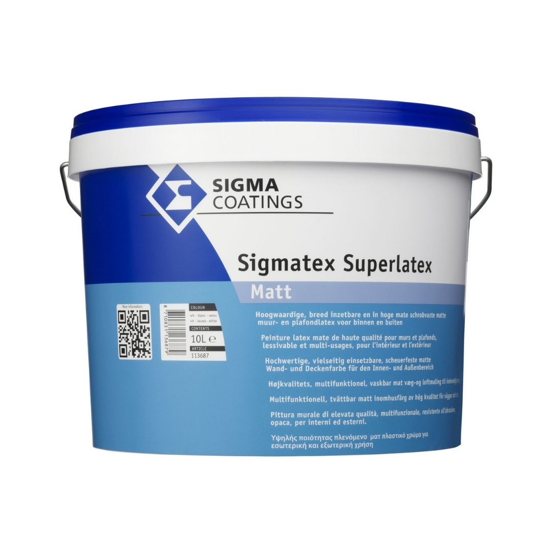 Sigma Sigmatex Superlatex Matt - RAL 9010