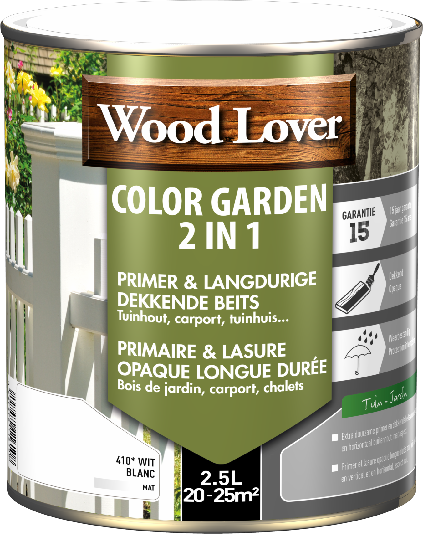 WoodLover Color Garden 2 in 1