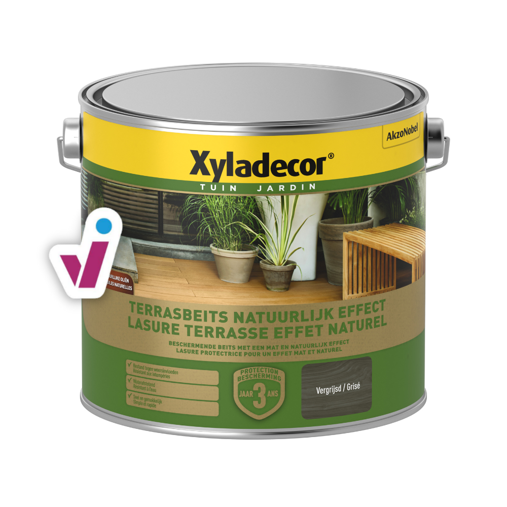 Xyladecor Terrasbeits Natuurlijk Effect