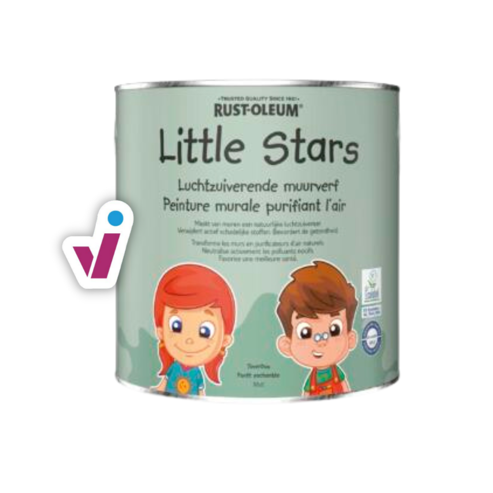 Little Stars Peinture murale purifiante l'air