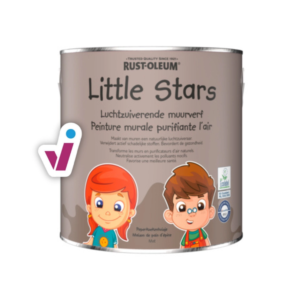 Little Stars Peinture murale purifiante l'air