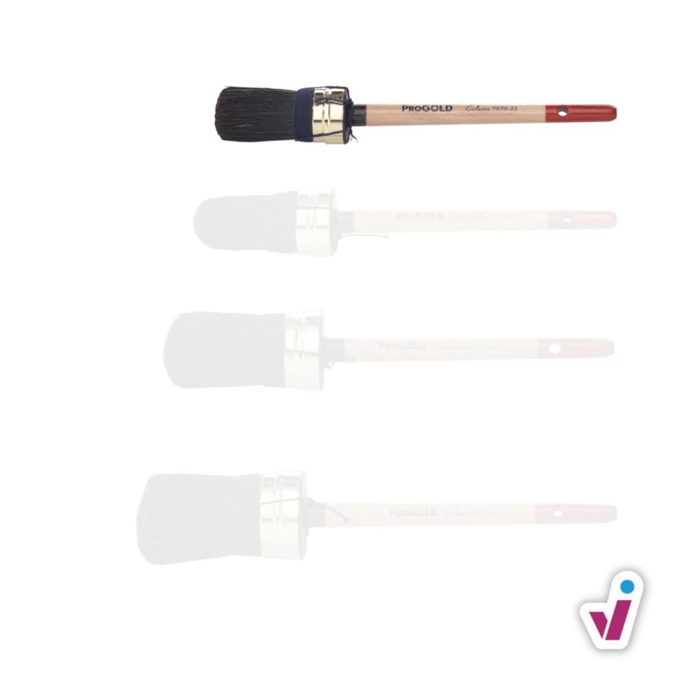 ProGold Brosse Oval 7070 Exclusive Black