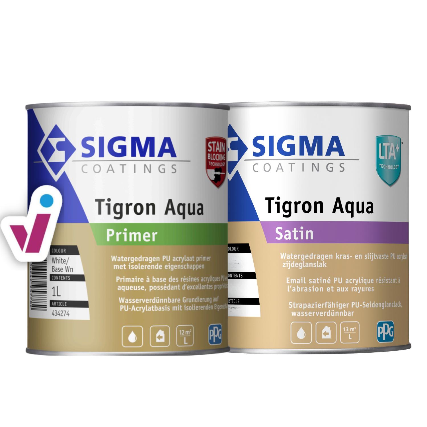 BUNDLE: Sigma Tigron Aqua Primer + Satin