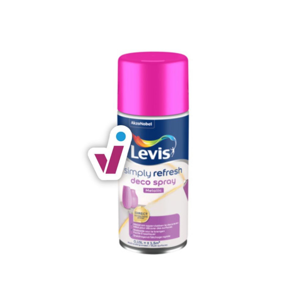 Levis Simply Refresh Deco Spray Fluo - Rose