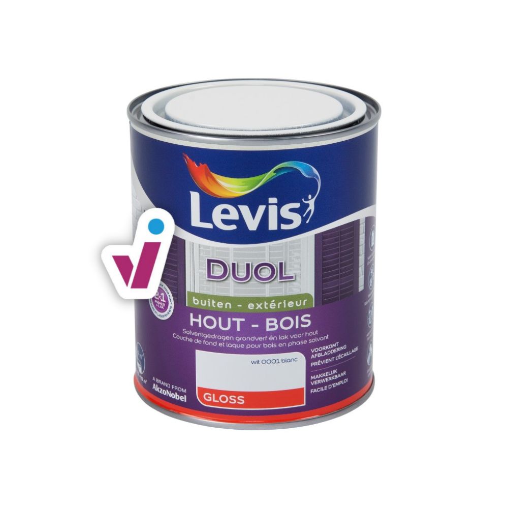 Levis Duol Bois Extérieur Gloss