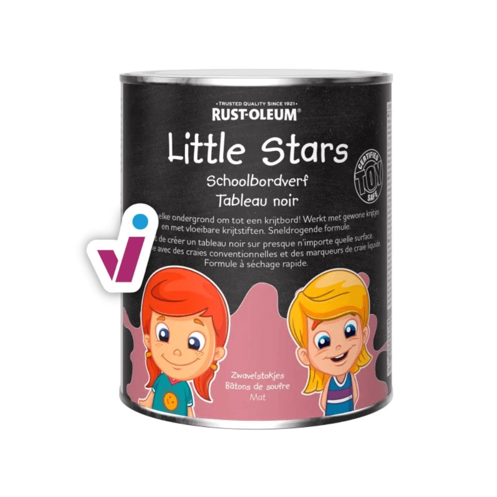 Little Stars Peinture tableau noir