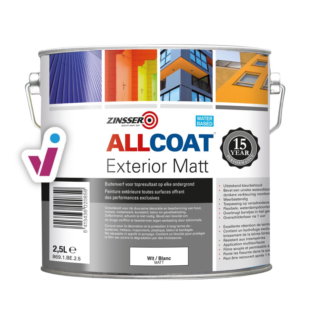 Zinsser Allcoat Exterior Matt