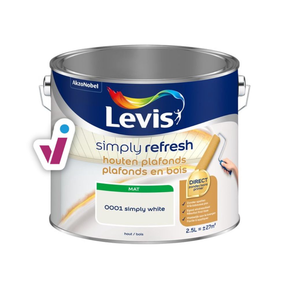 Levis Simply Refresh Wooden Ceilings 