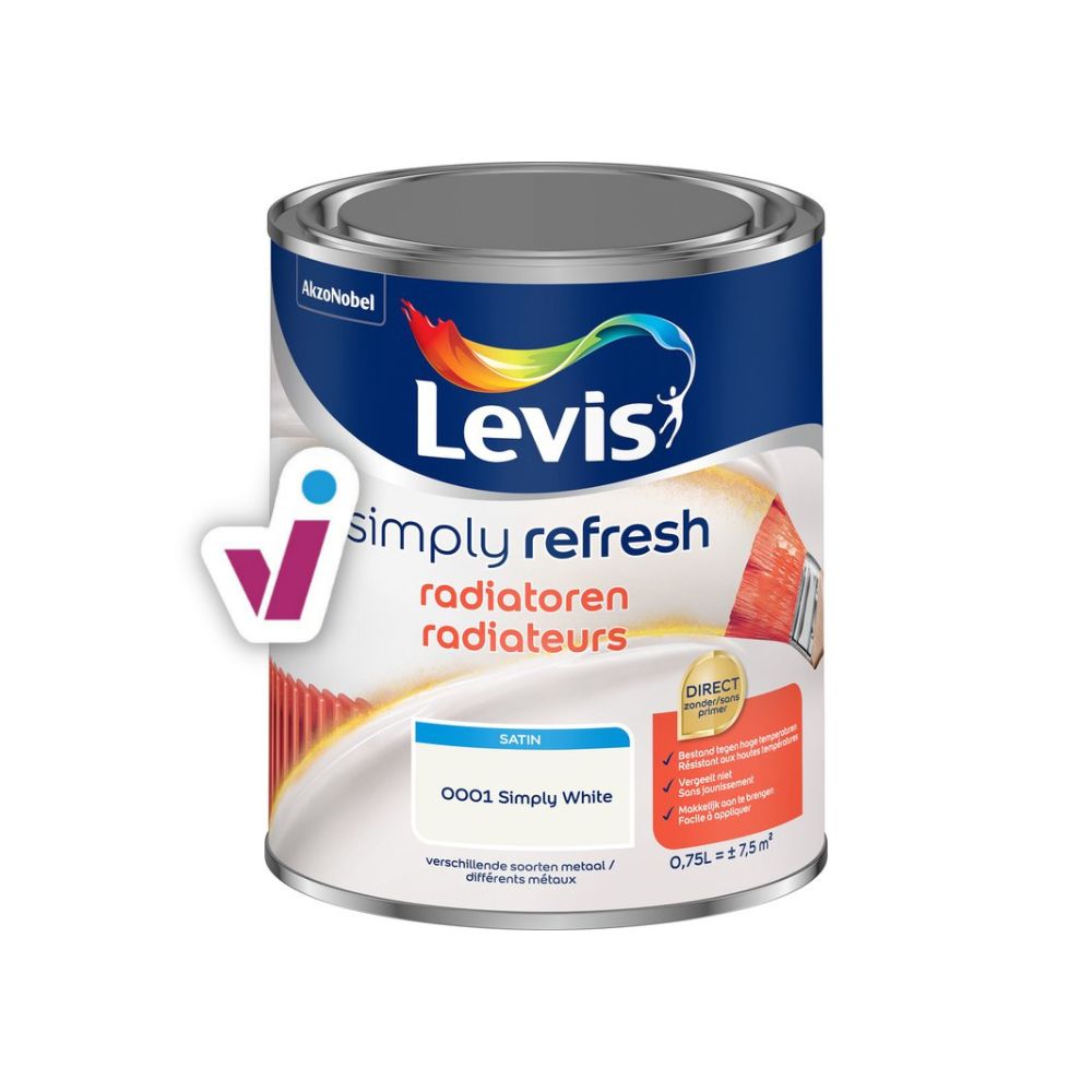 Levis Simply Refresh Radiators Satin