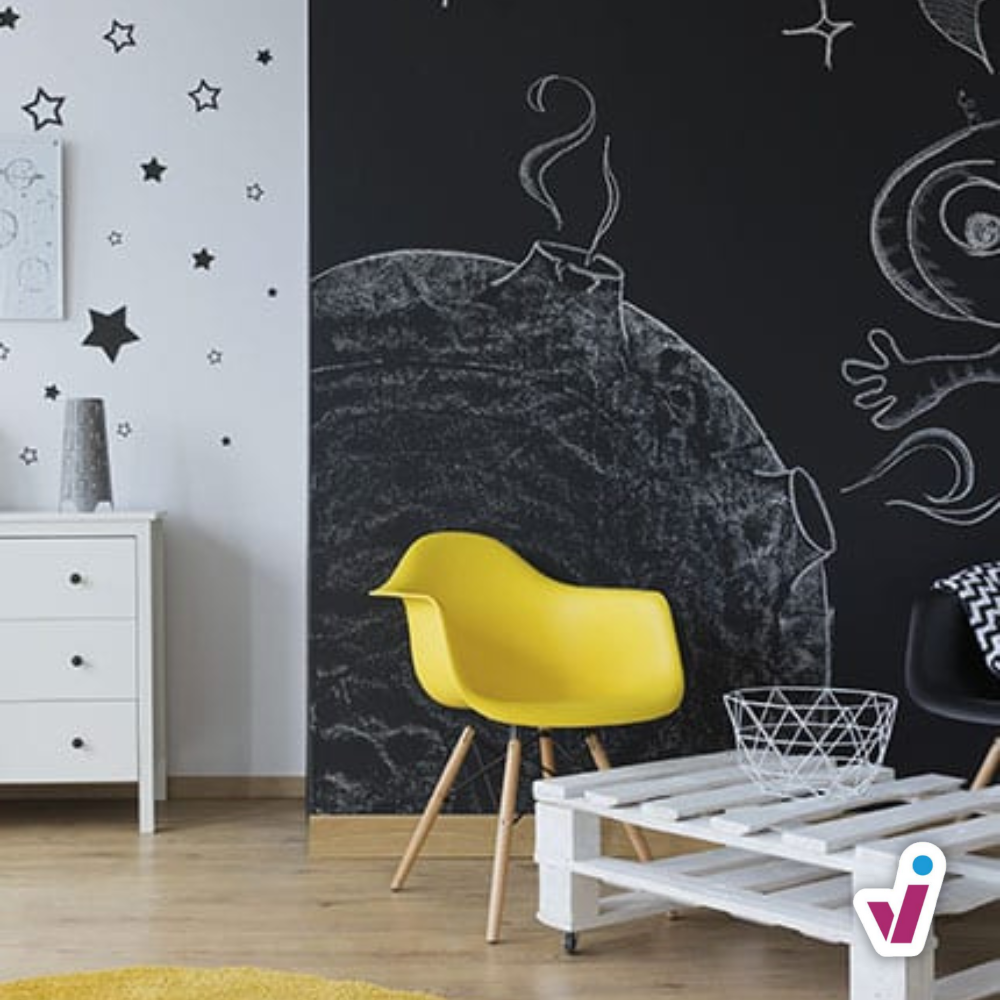Little Stars Peinture tableau noir