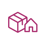 Home delivery with Bpost or PostNL