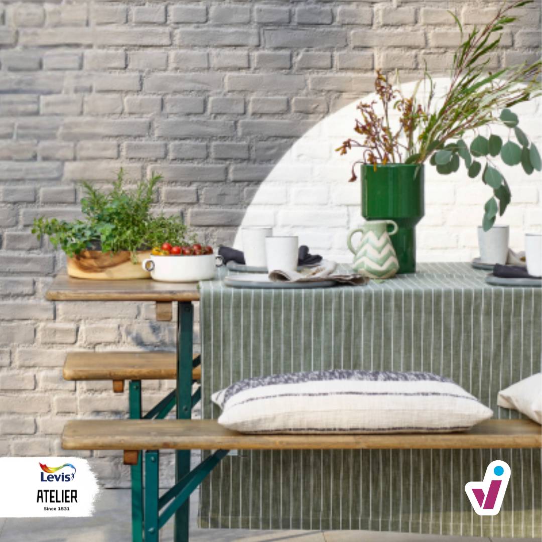 Levis Atelier Muur Buiten Kalei-effect