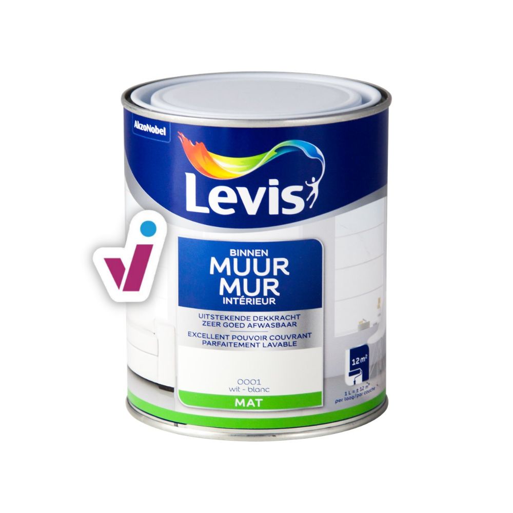 Levis Muur Binnen Mat