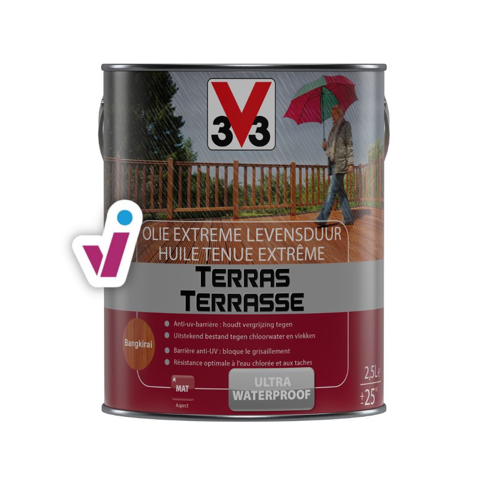 V33 Terrasolie Extreme Levensduur